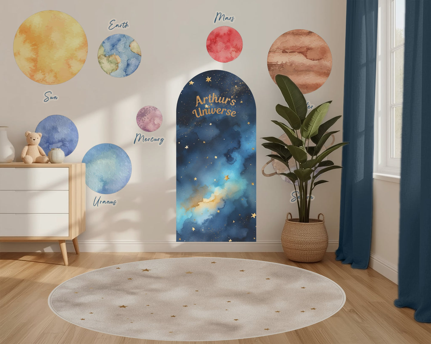 Space Astronaut Universe Nursery Set