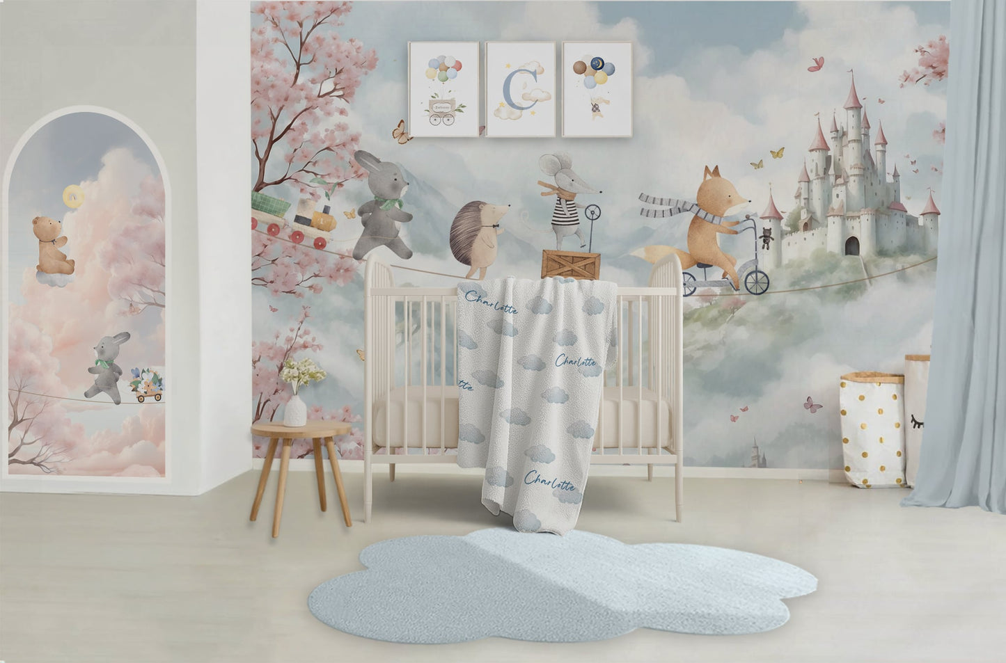 Animal Castle Dream World Nursery Set