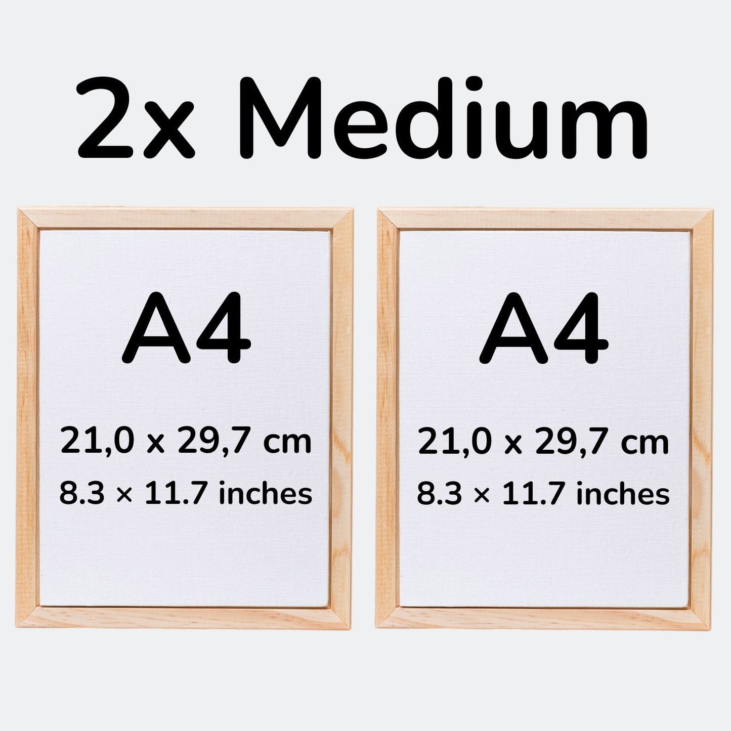 2x Medium