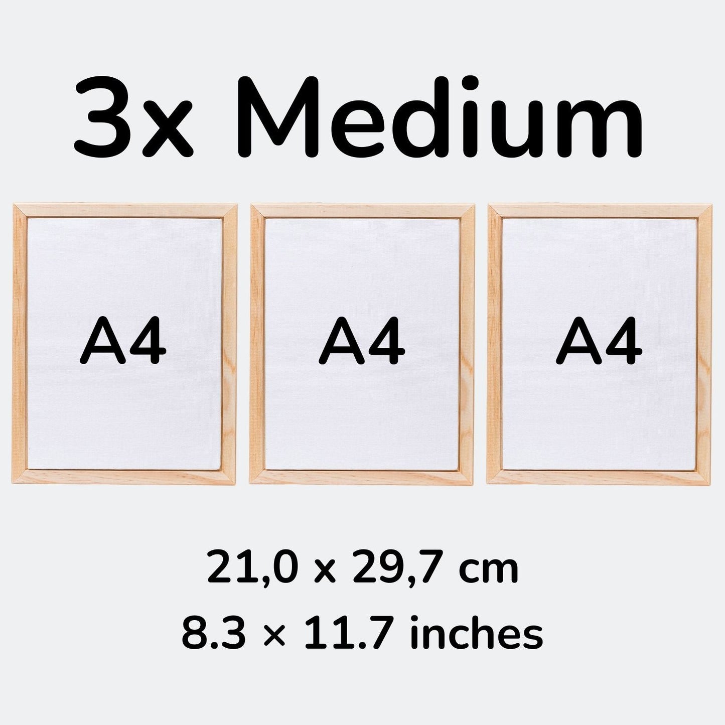 3x Medium