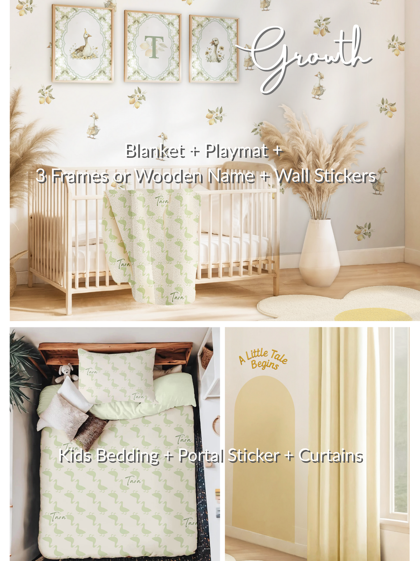 Duck Dream World Nursery Set