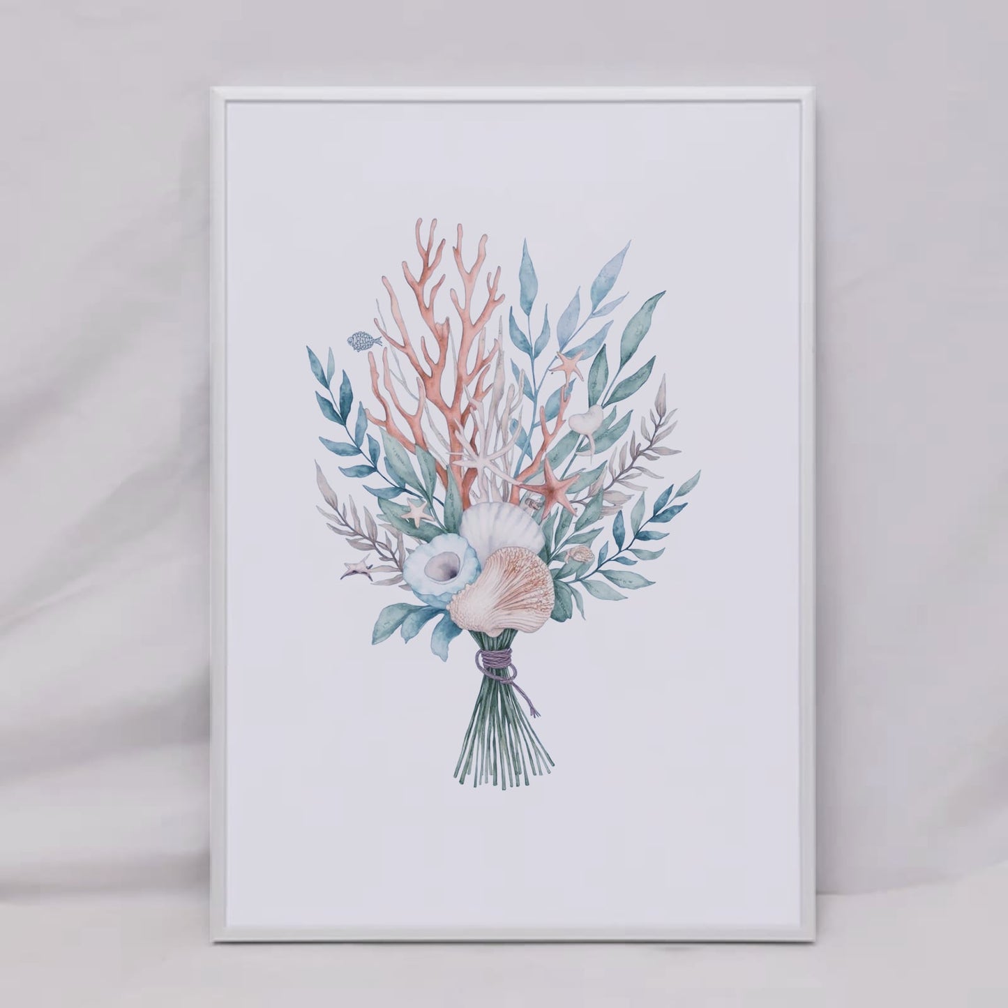Wall-Art Set - Boy Under The Sea