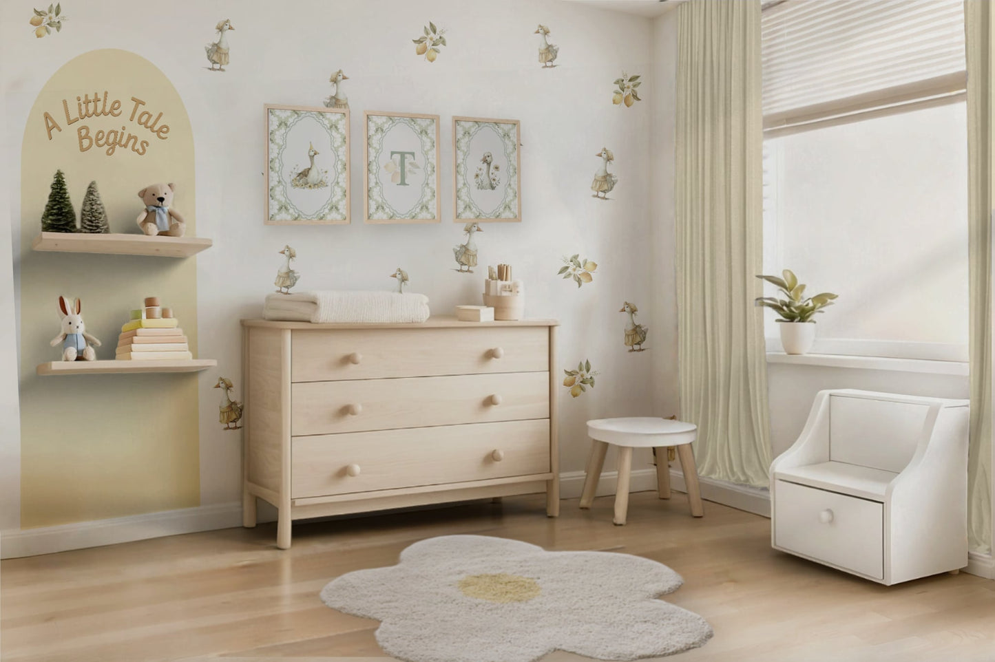 Dream Portal Sticker – Pastel Color Wall Decal