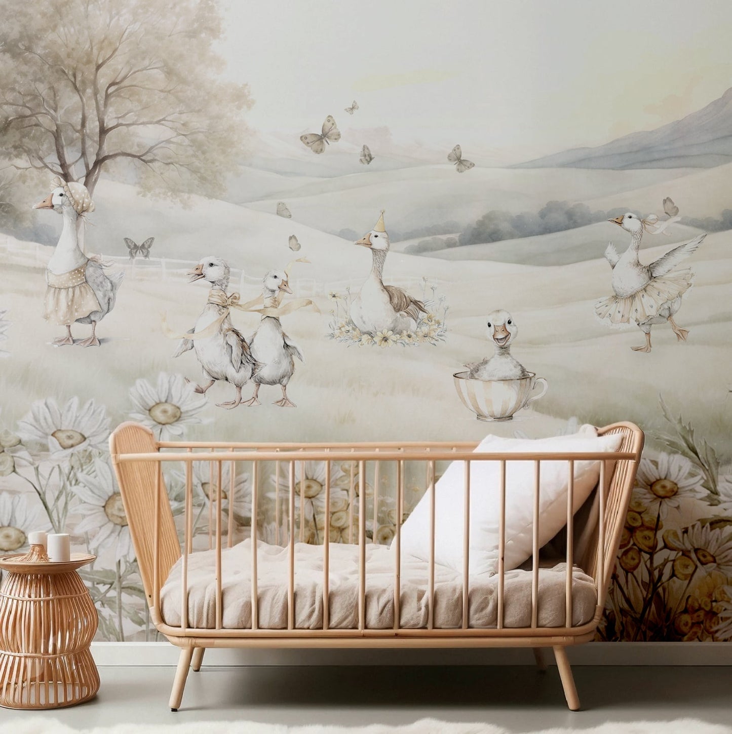 Duck Dreams Nursery Wallpaper Peel & Stick