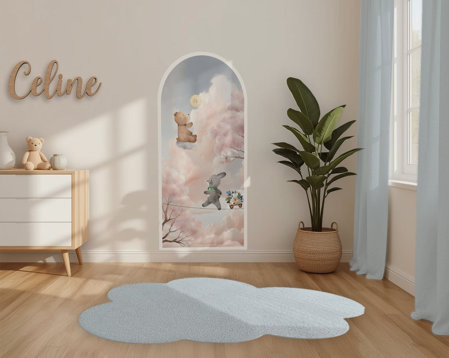Dream Portal Sticker – Animal Castle Wall Decal