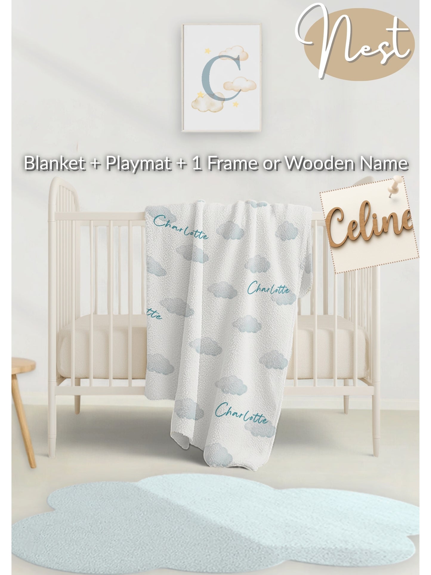 Animal Castle Nursery Wallpaper Peel & Stick