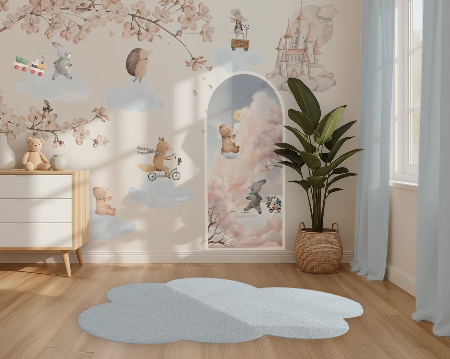 Animal Castle Dream World Nursery Set