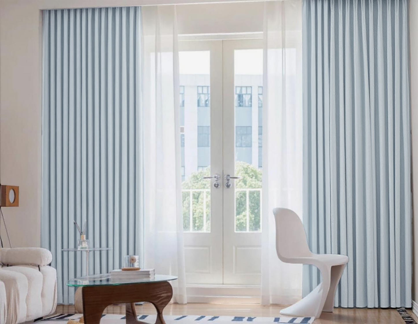 Blue Horizon Blackout Curtains