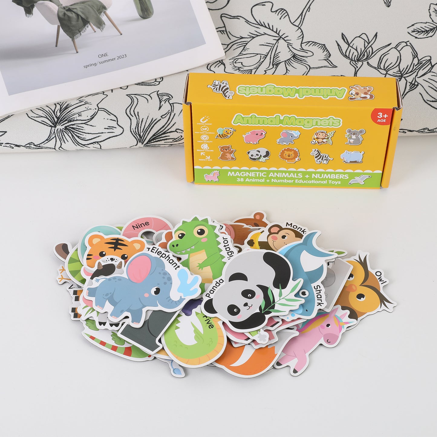 Fruits & Vegetables Magnets (43 pcs)