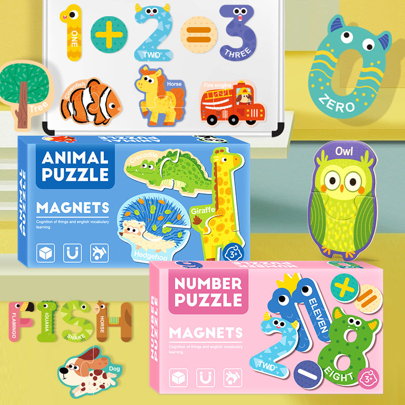 Magnetic Puzzle - a-z Lowercase Alphabet Letters