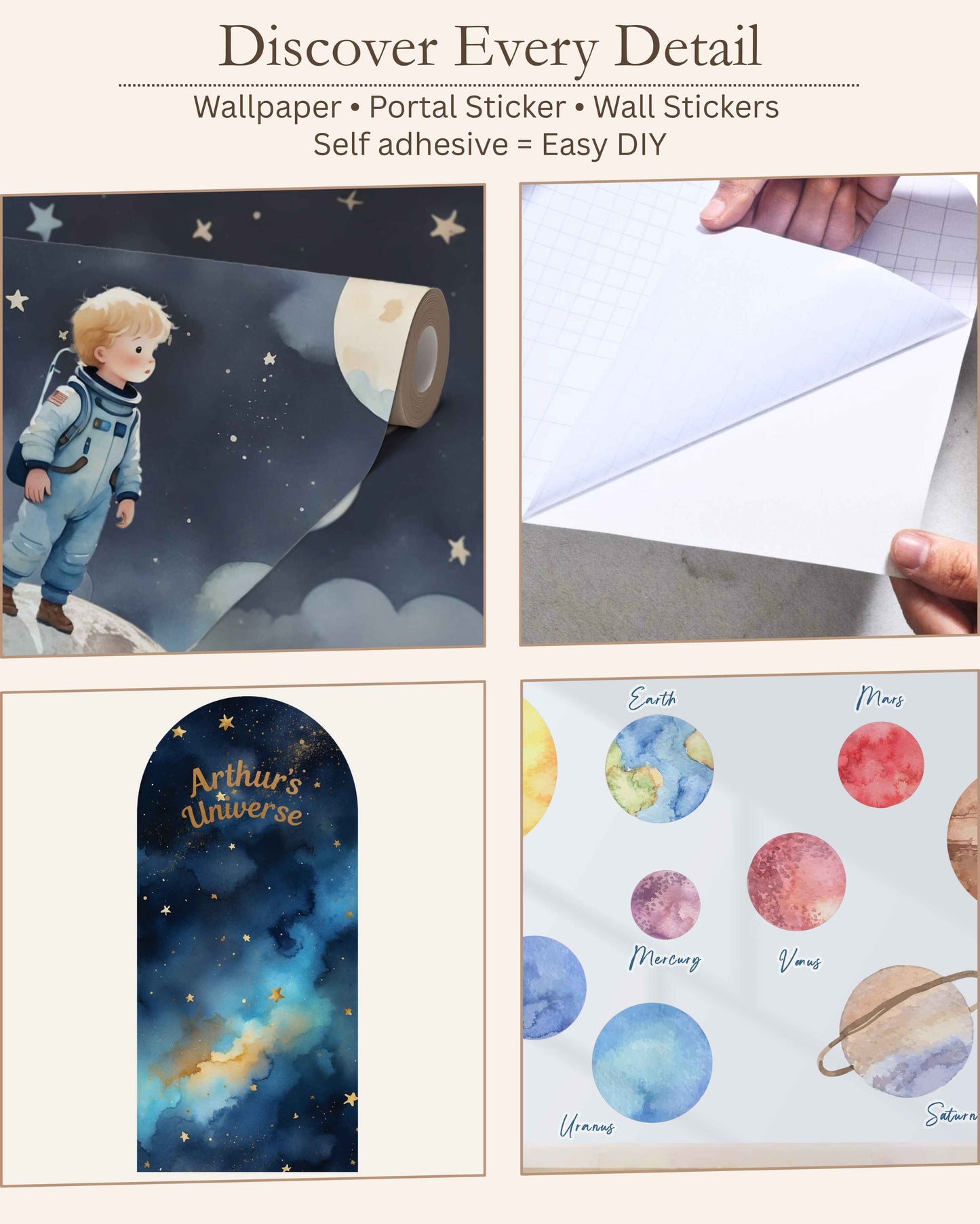 Space Astronaut Universe Nursery Set