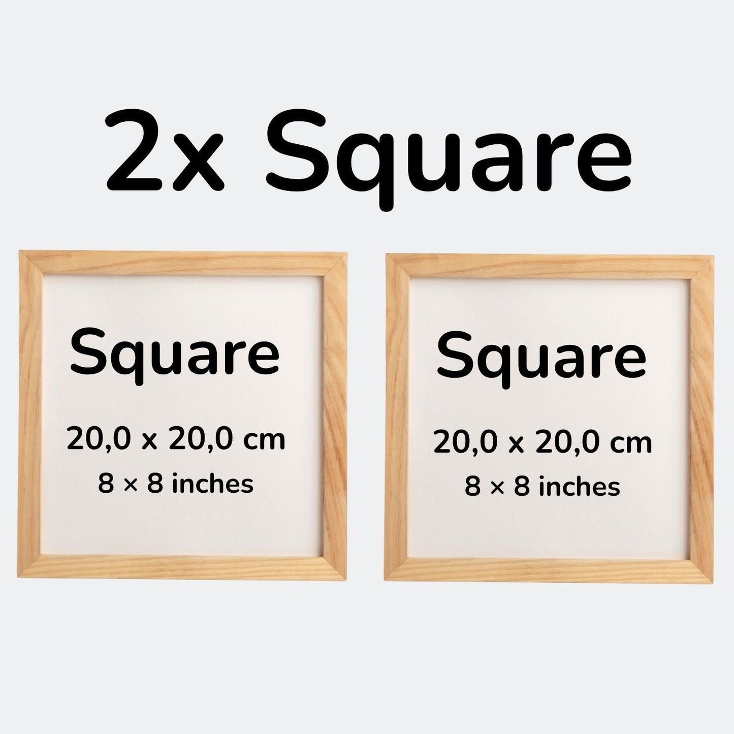 2x Square - Small