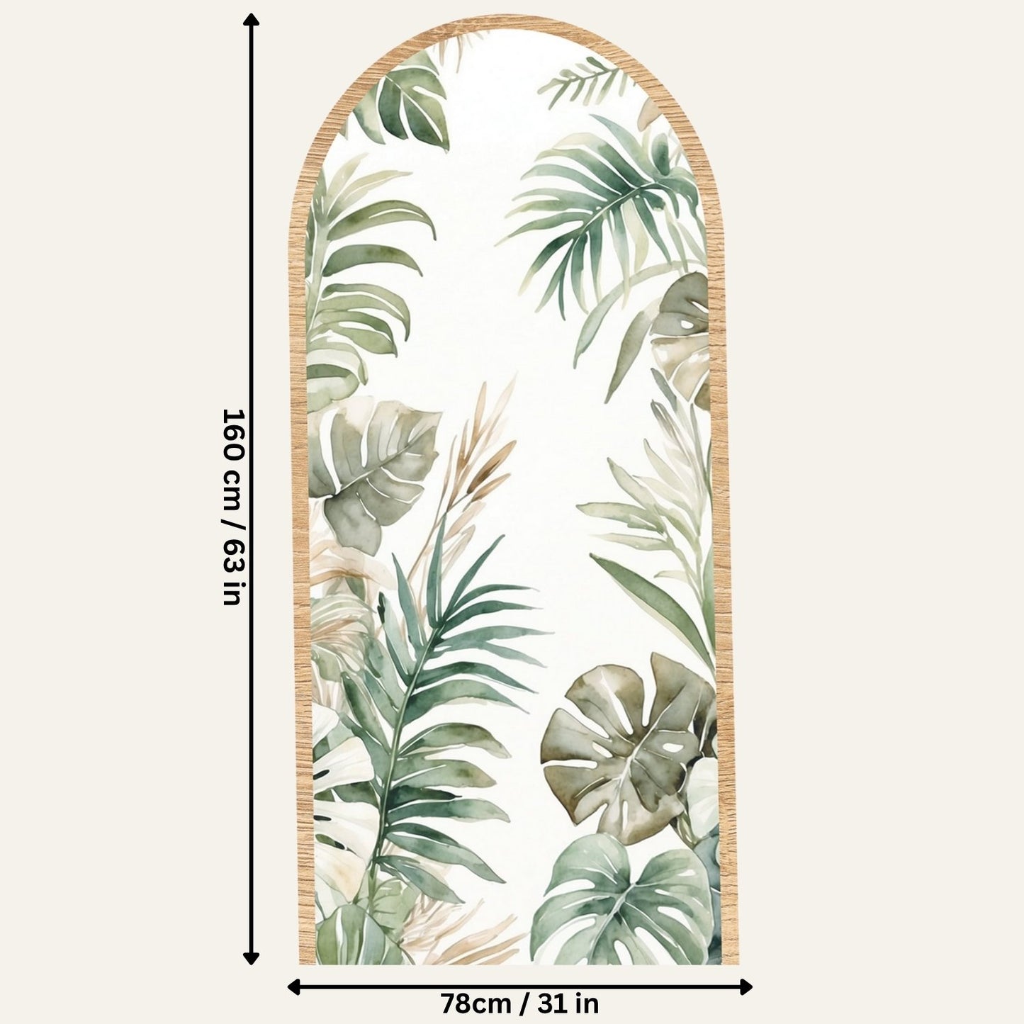 Dream Portal Sticker – Jungle Arch Wall Decal