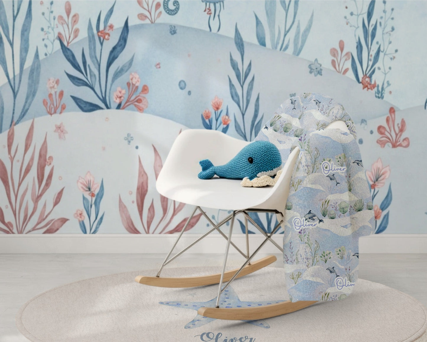 Wallpaper - Under The Blue Sea - Peel & Stick