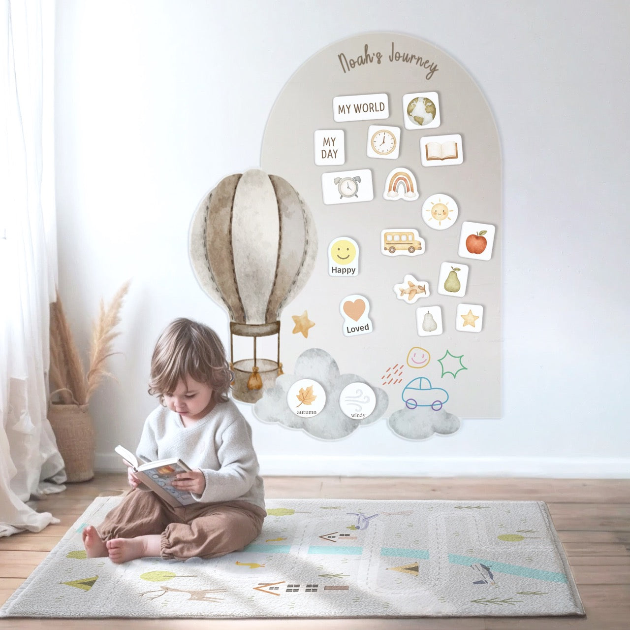 Sac à dos en velours personnalisé pour enfants - v2