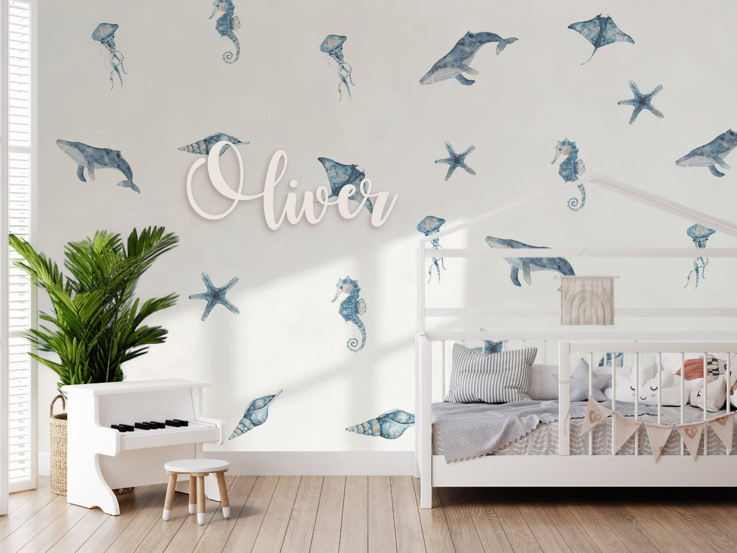 Ocean Wall Stickers - Peel & Stick Decals