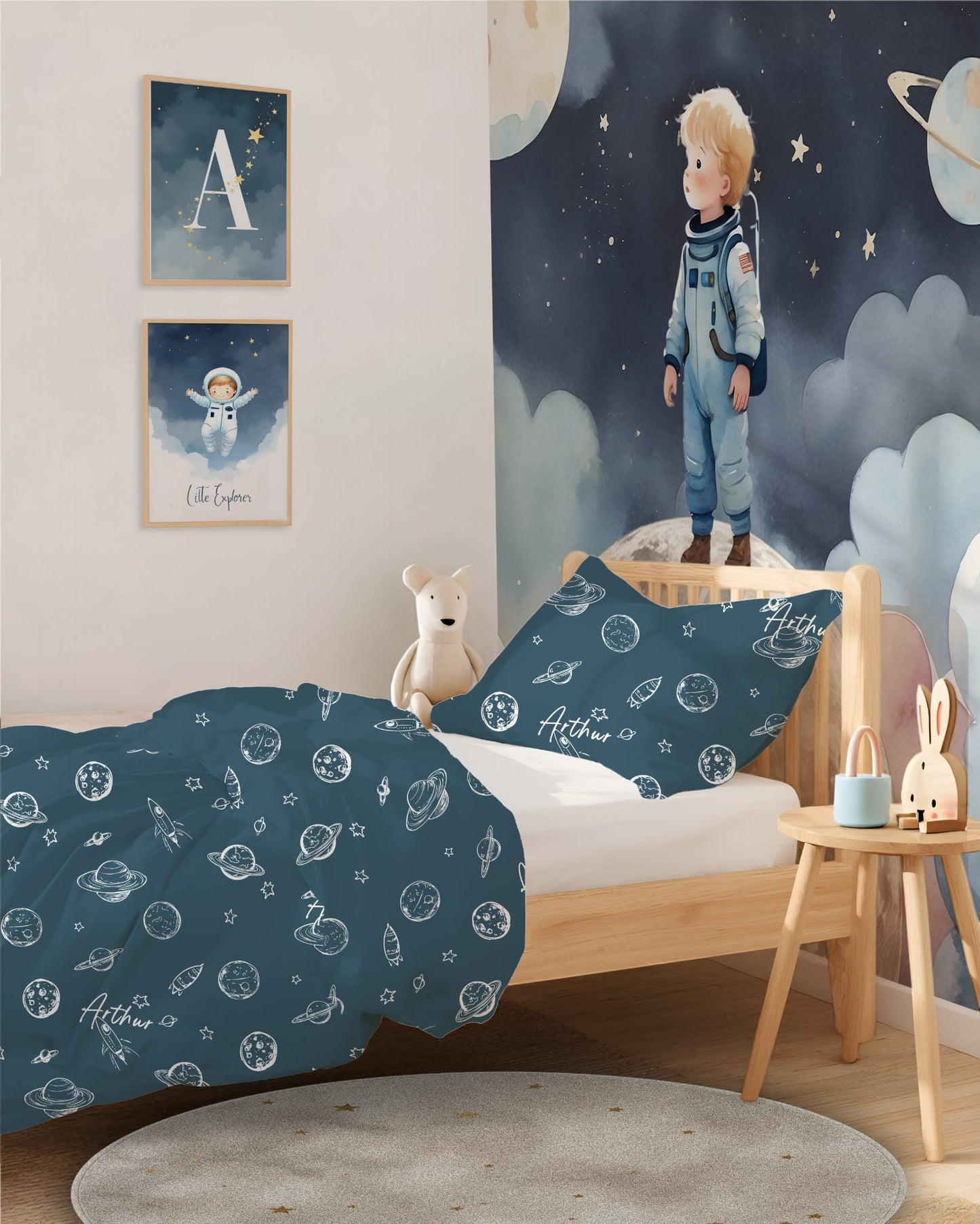 Wall-Art Set - Space Astronaut