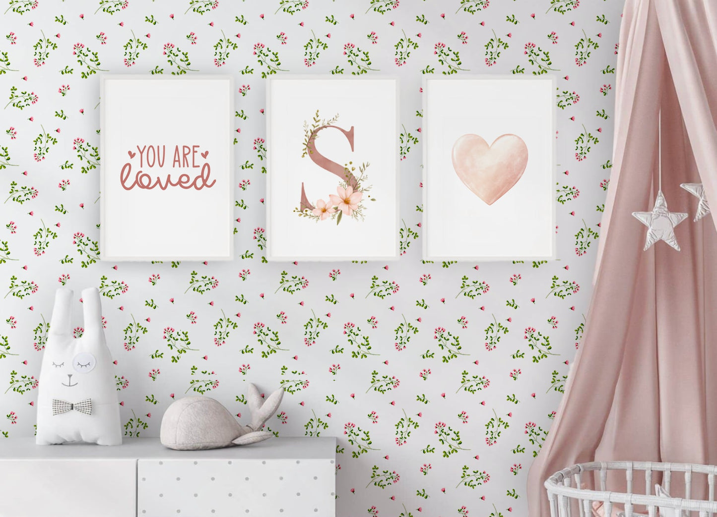 Floral Nursery Set