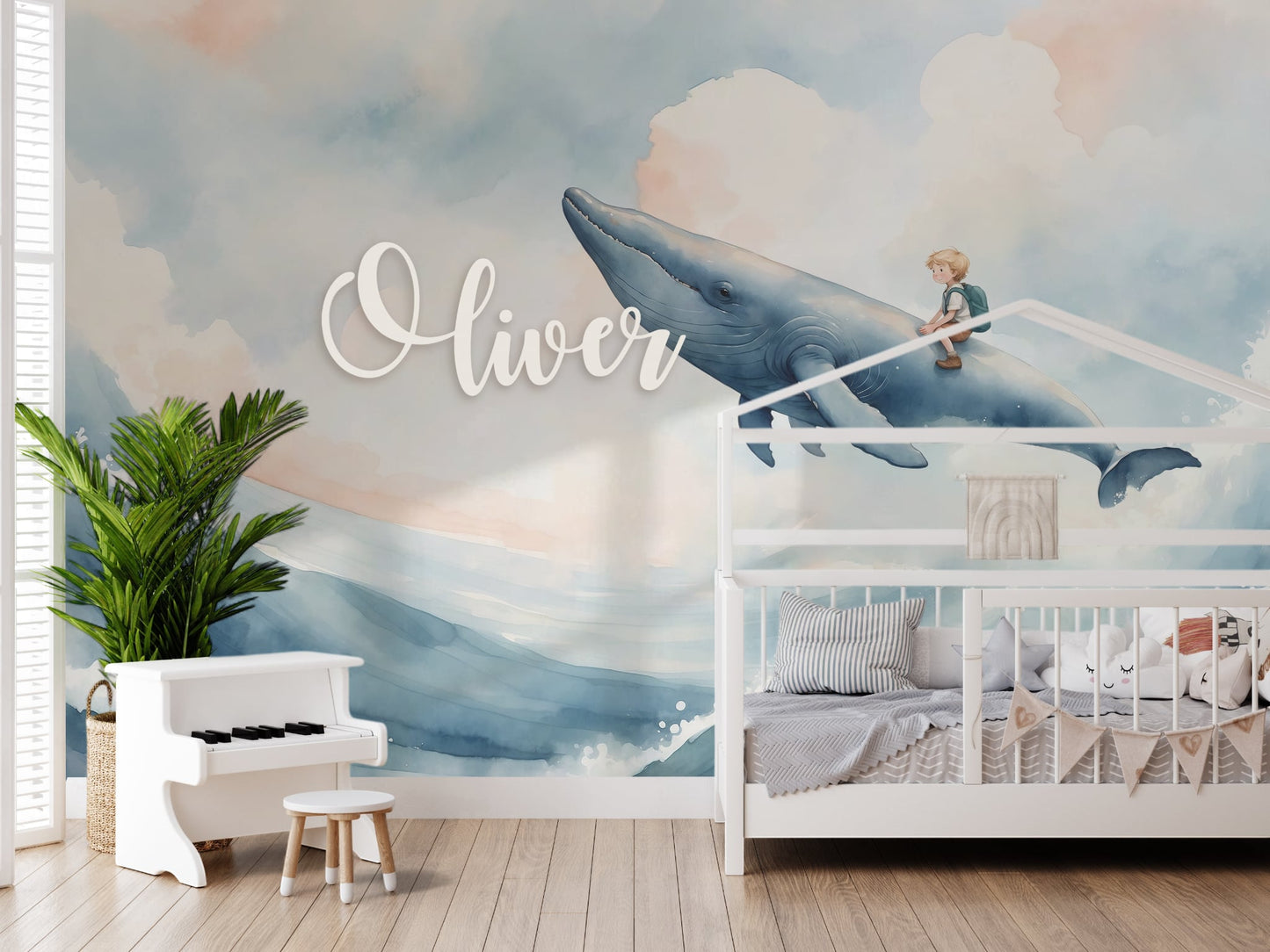 Whale Dreams Nursery Set