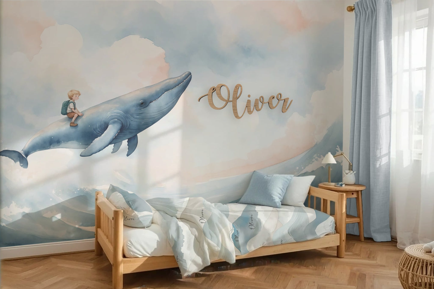 Whale Dreams Nursery Set