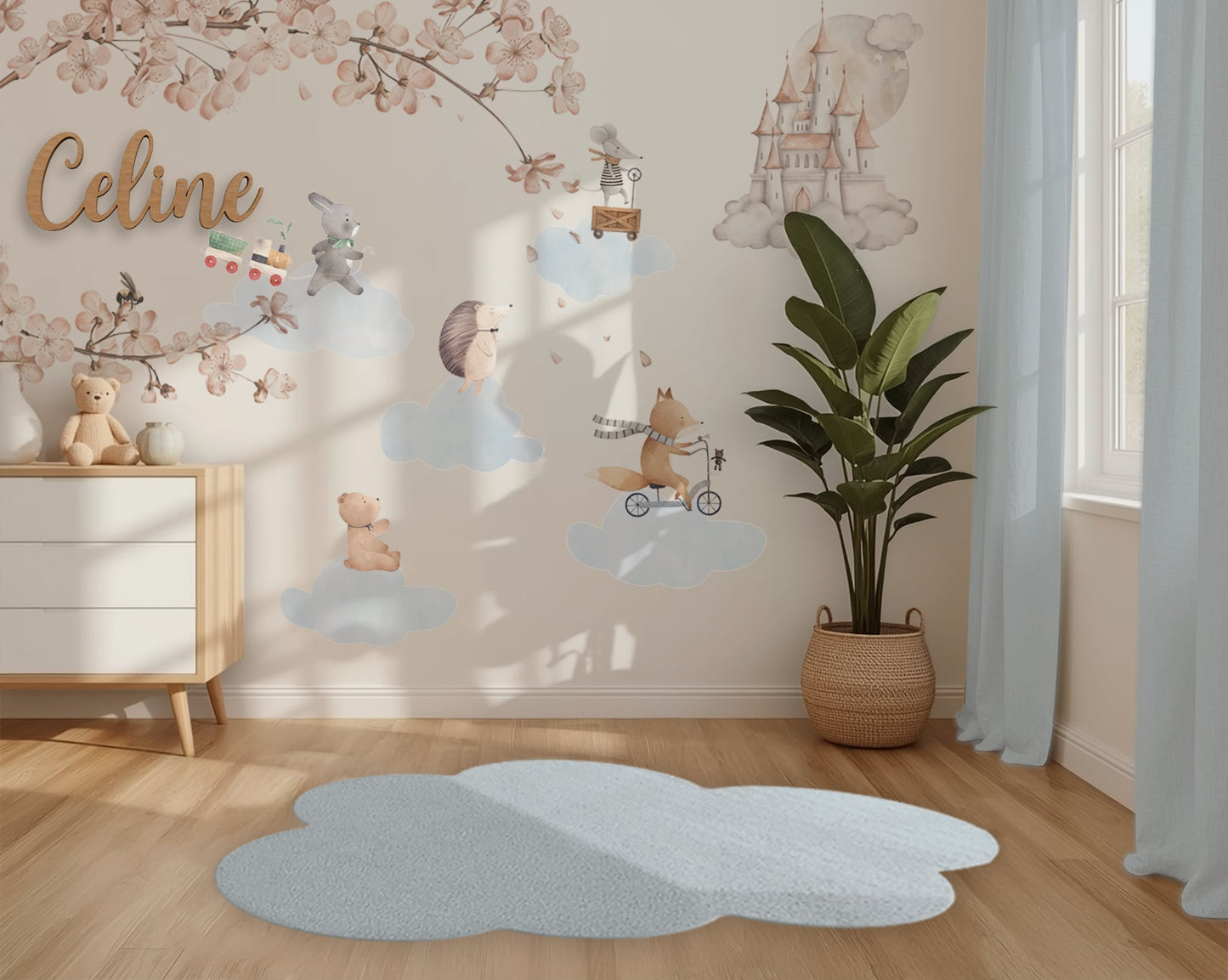 Animal Castle Dream World Nursery Set
