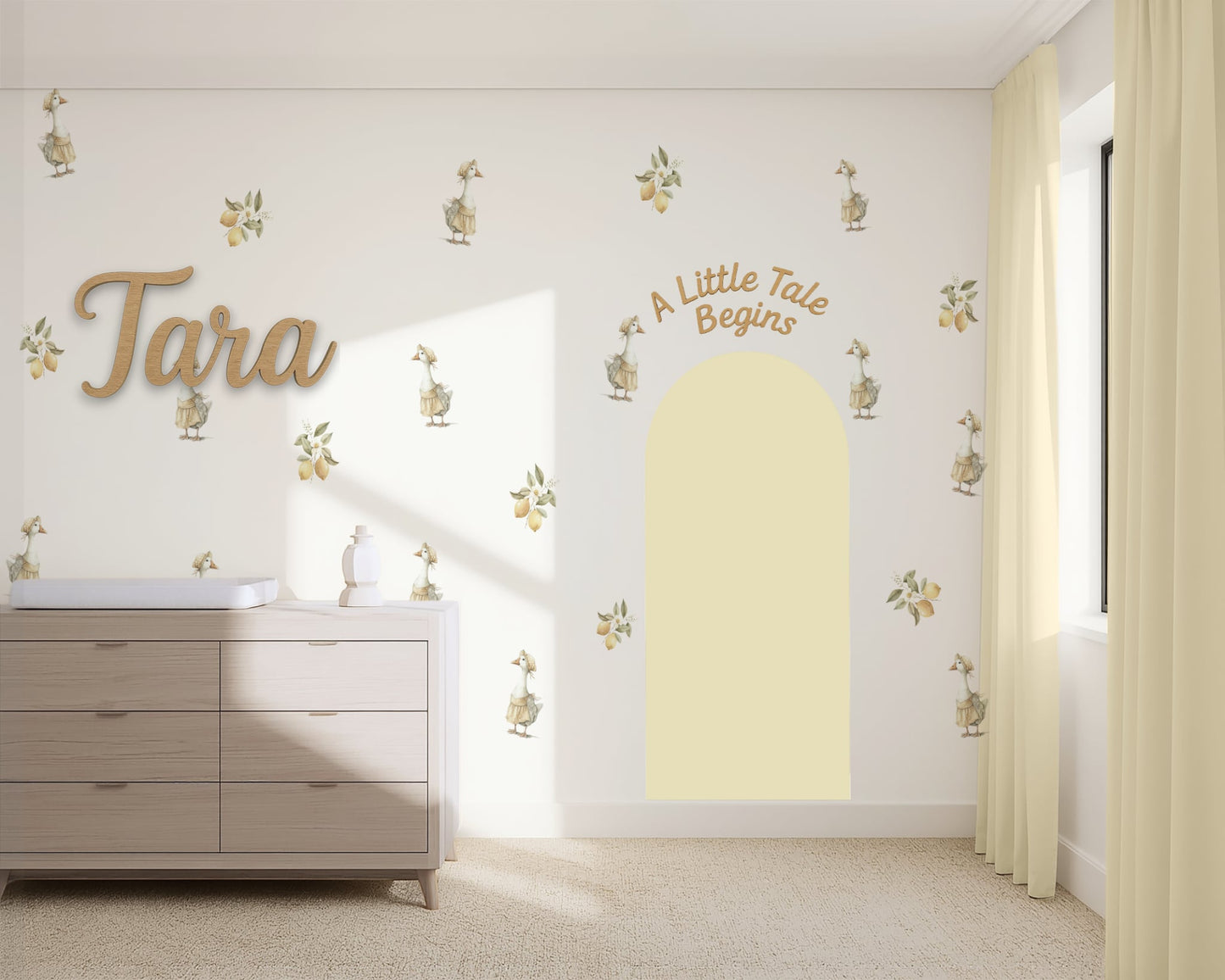 Dream Portal Sticker – Pastel Color Wall Decal