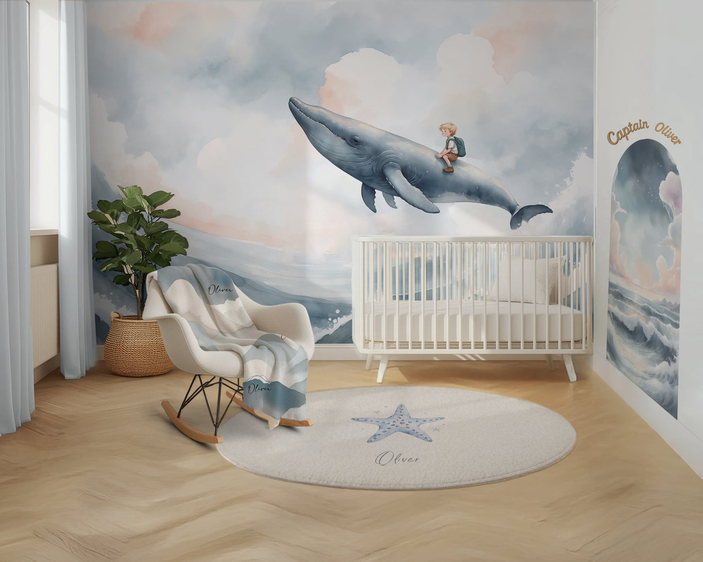 Whale Dreams Nursery Set