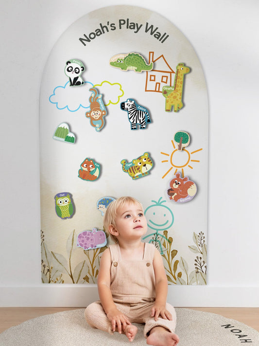 Safari Magnetic Play Wall