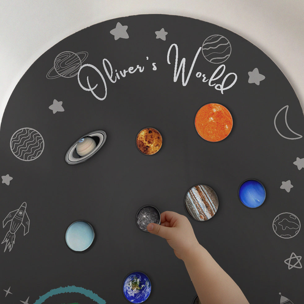 Space Universe Magnetic Play Wall