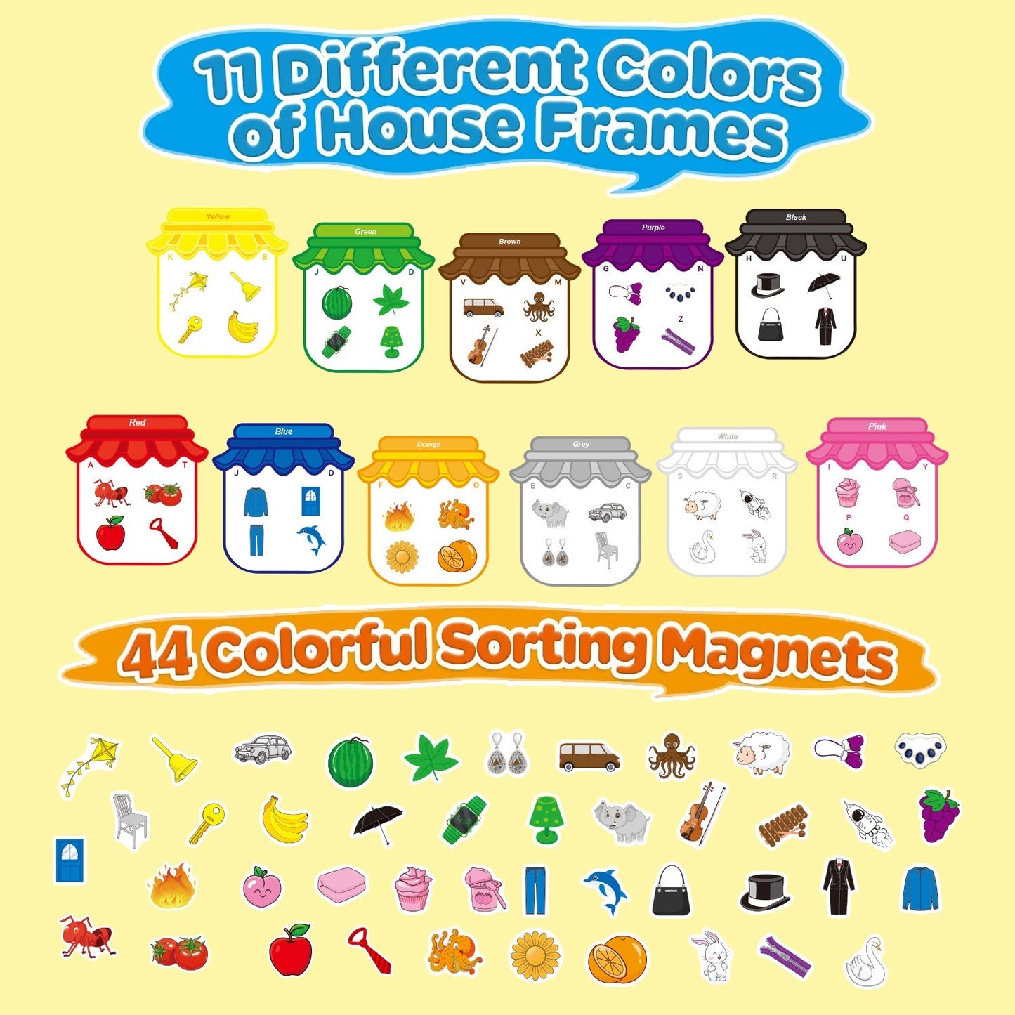 Color Classification Magnets