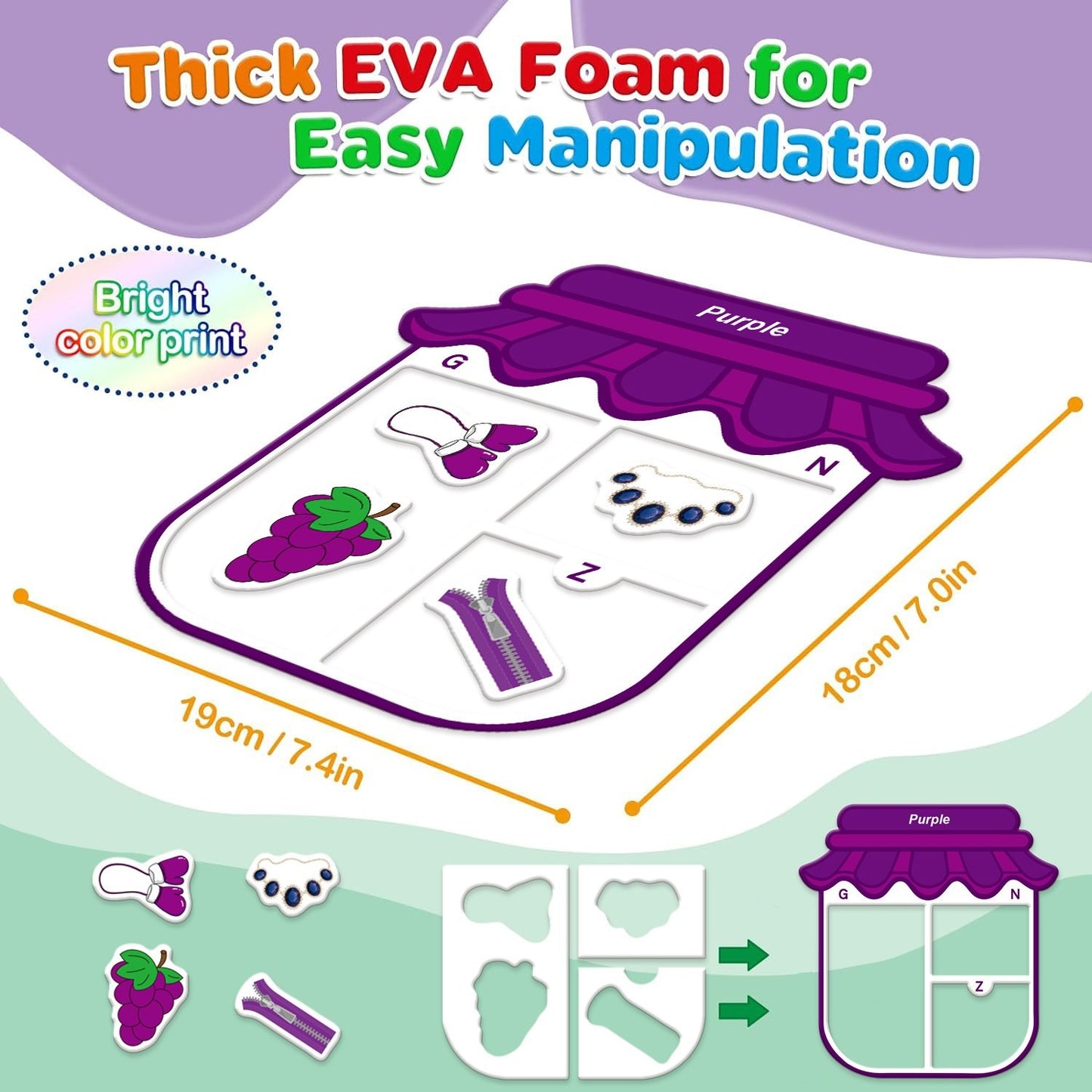 Color Classification Magnets
