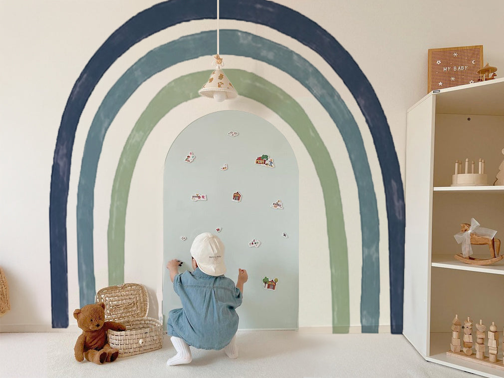 Dusty Sage Minimal Magnetic Wall