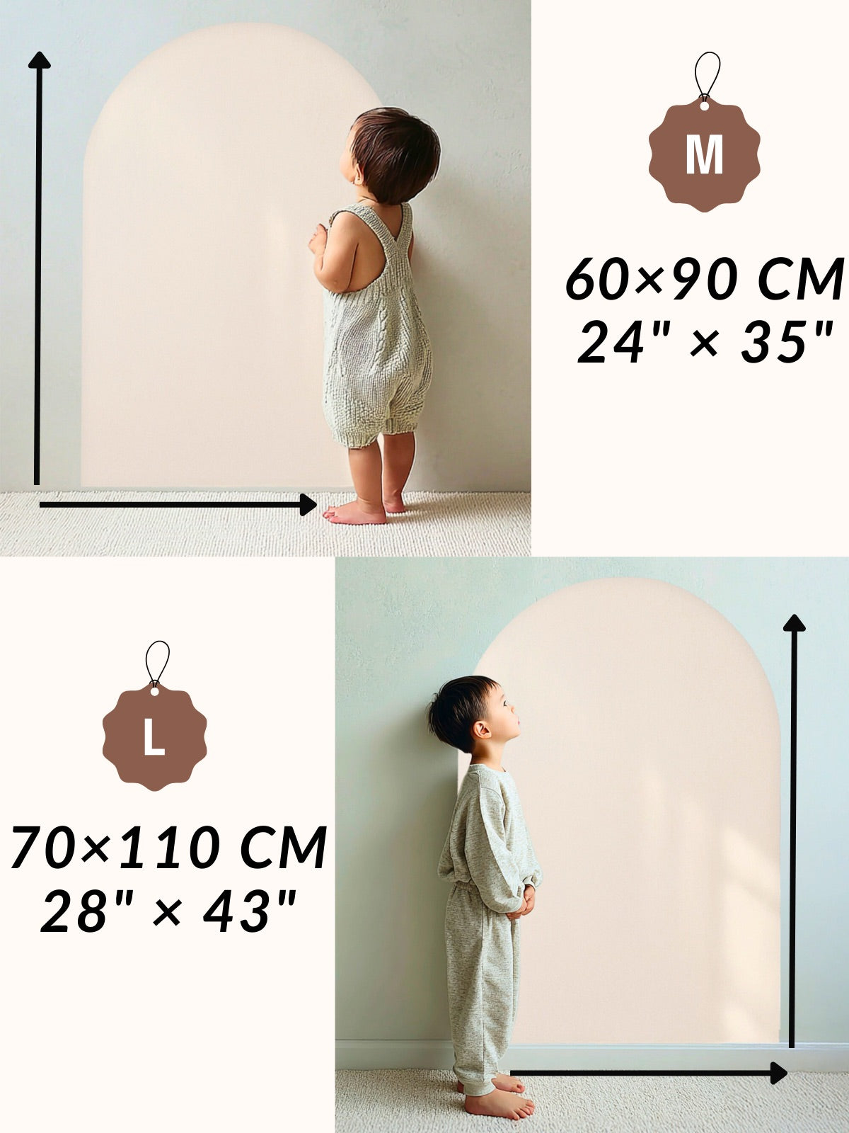 Oat Beige Minimal Magnetic Wall