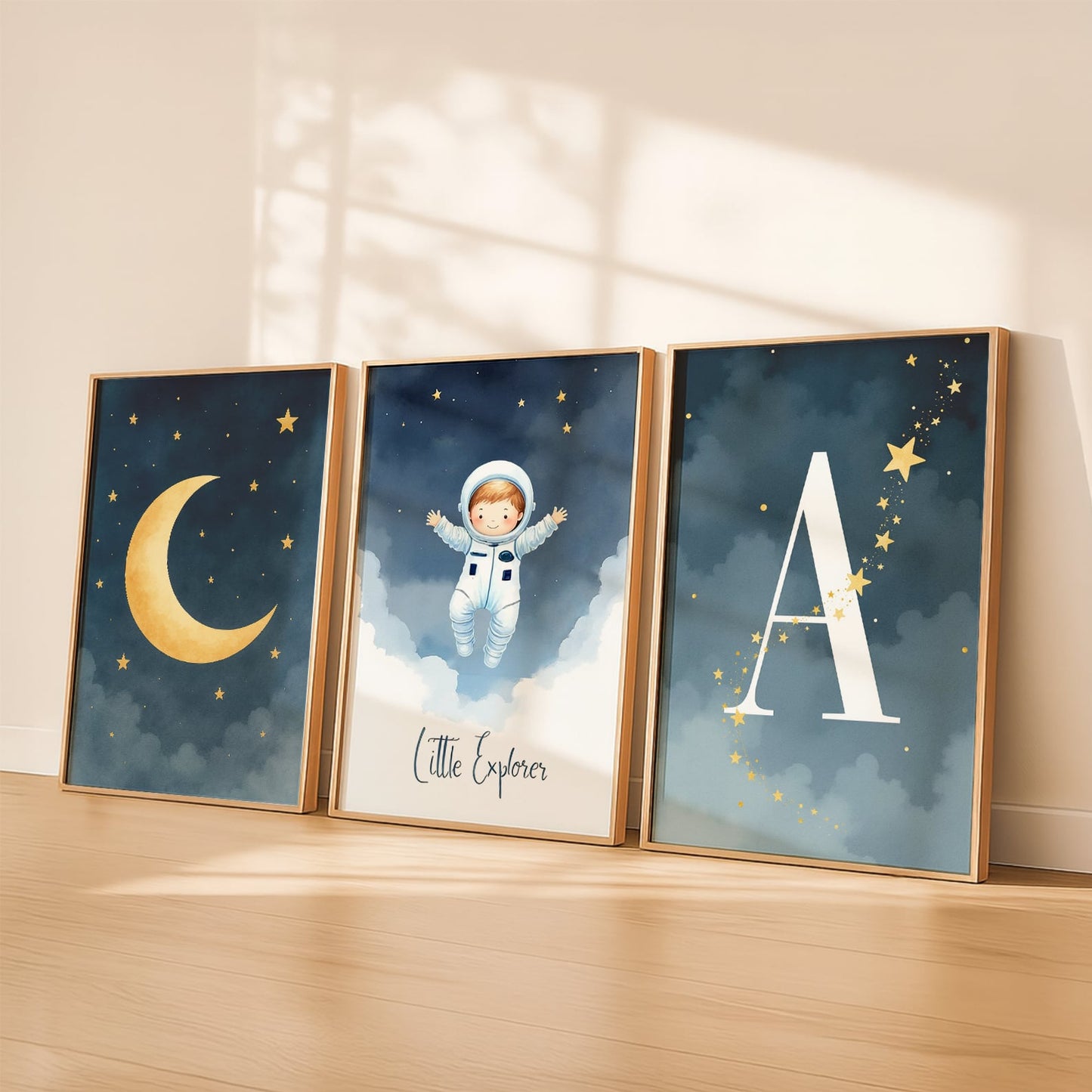 Wall-Art Set - Space Astronaut