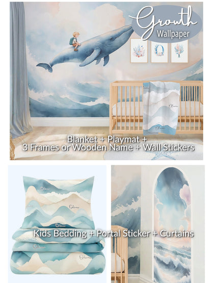 Whale Dreams Nursery Set