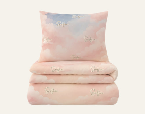 Floral Personalized Kids Bedding Set – Toddler & Junior Sizes