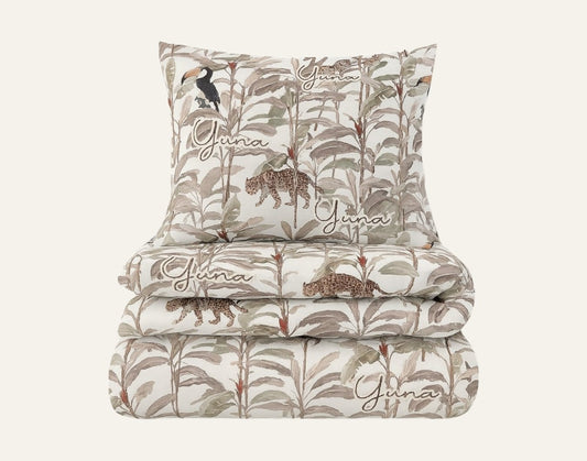 Safari Personalized Kids Bedding Set – Toddler & Junior Sizes
