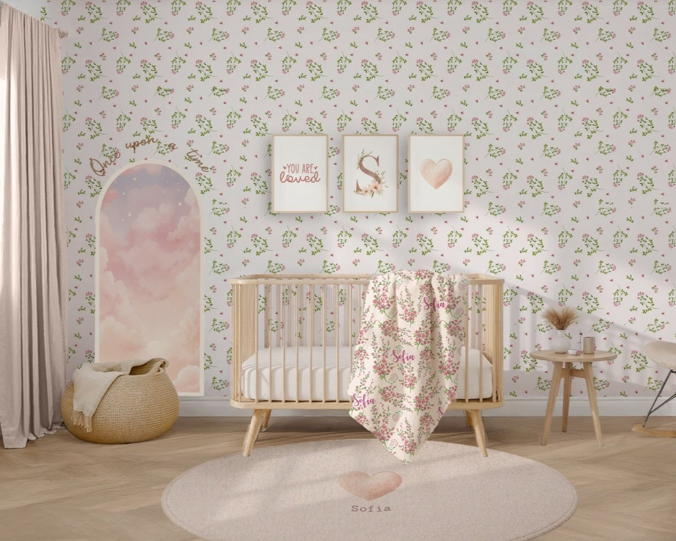 Floral Nursery Set