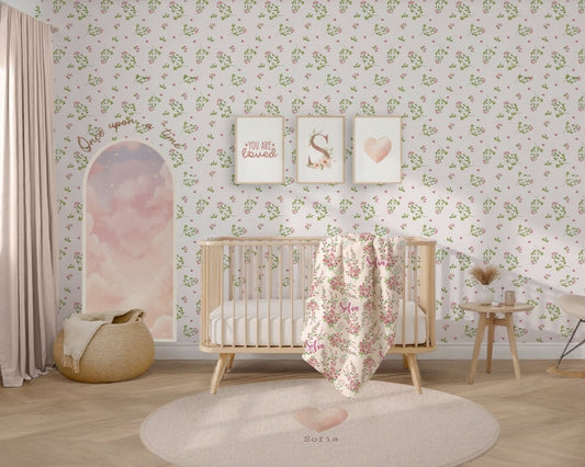 Floral Nursery Set