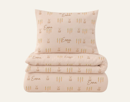 Bunny Personalized Kids Bedding Set – Toddler & Junior Sizes