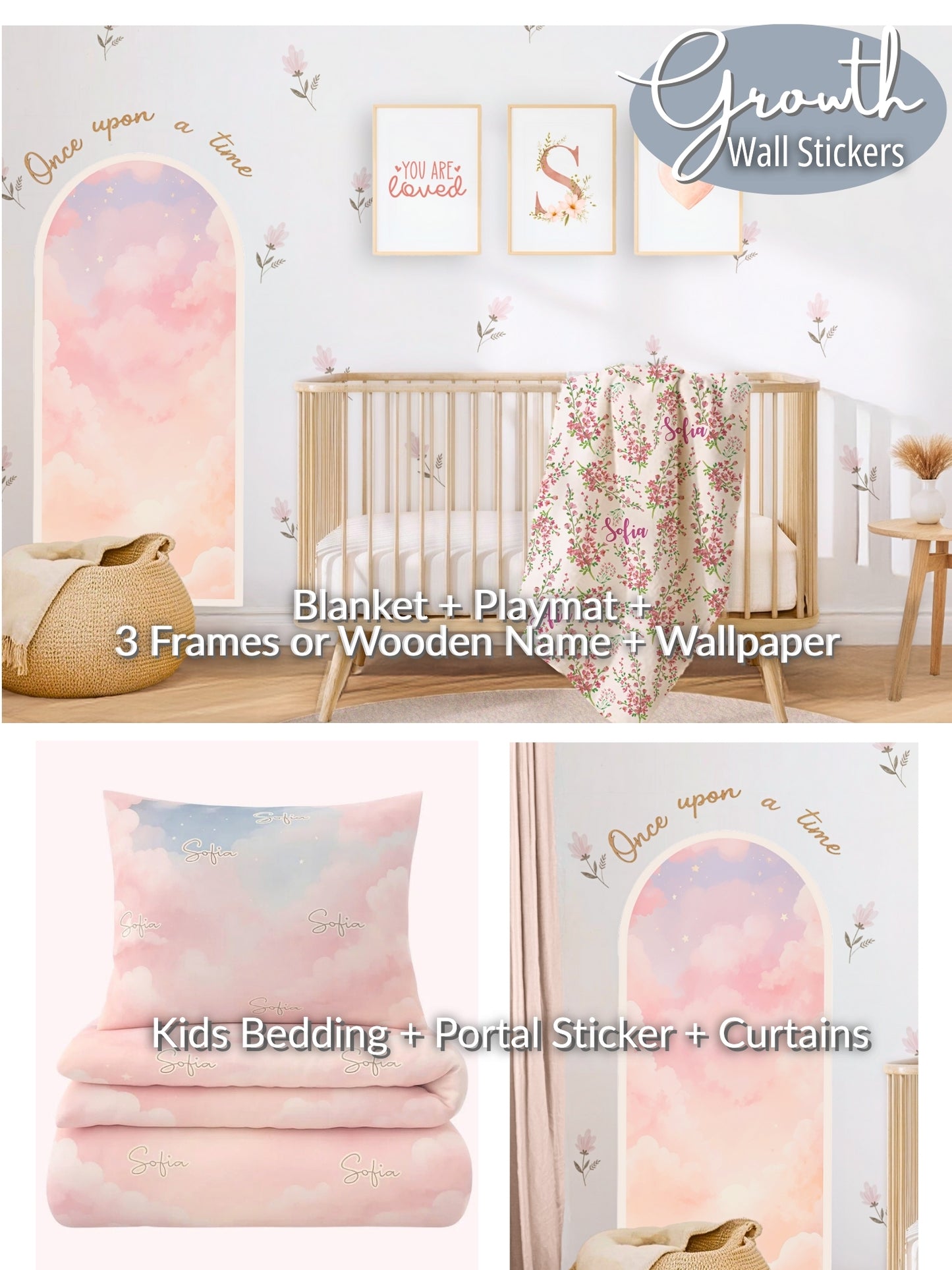 Floral Nursery Set