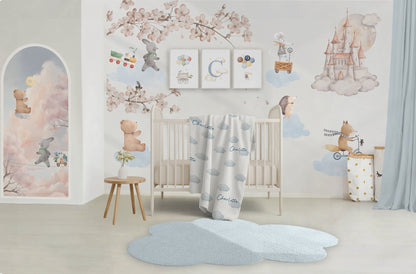 Animal Castle Wall Stickers - Peel & Stick Decals