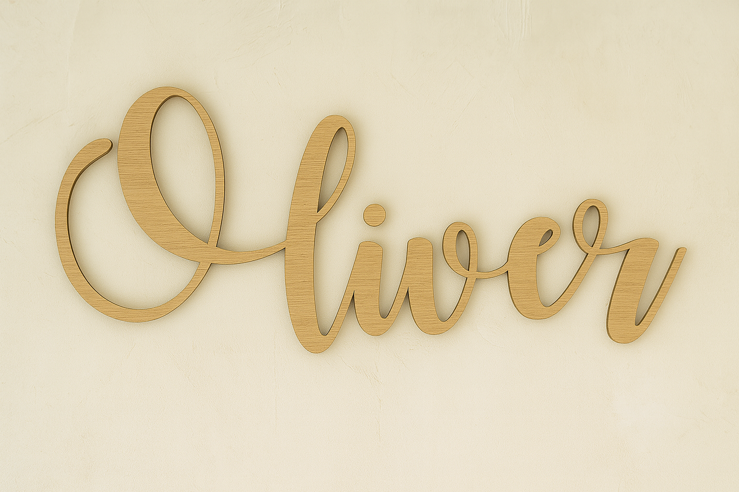 Wooden Name Sign