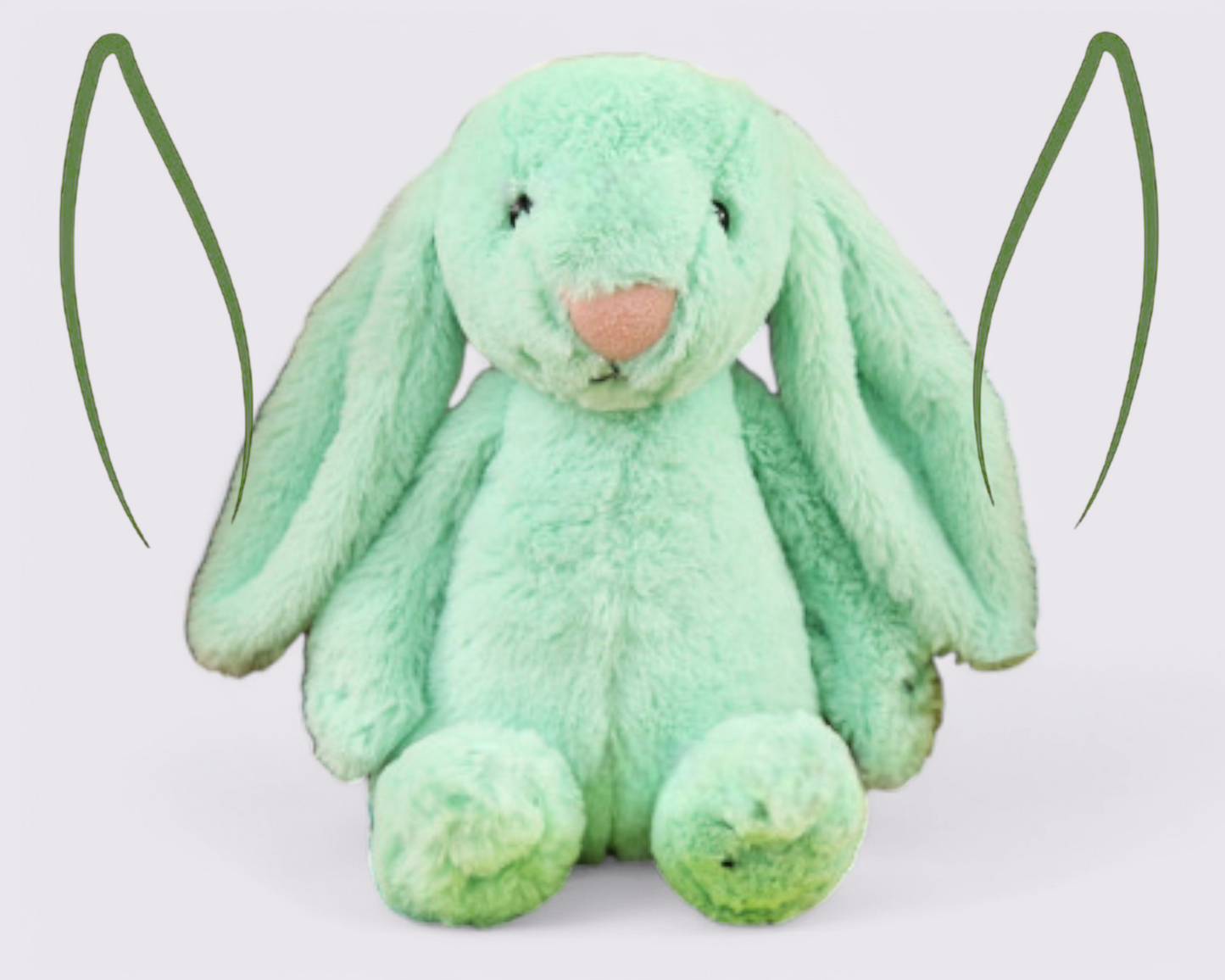 Personalisierter Plüschhase – Individuell besticktes Kuscheltier für Babys, Geschenk für Neugeborene und Andenken