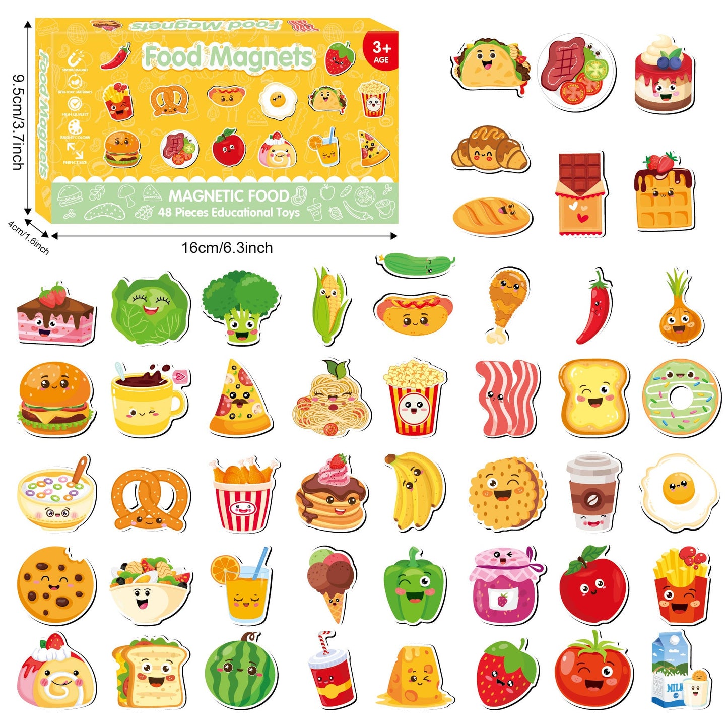 Food & Snacks (48 pcs)