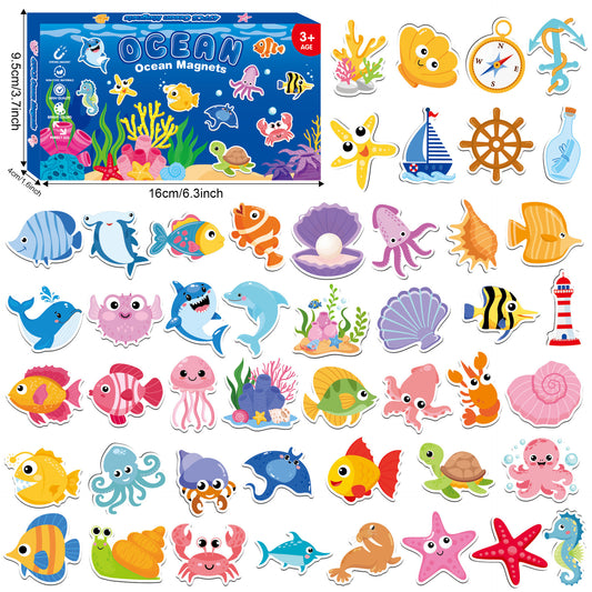Ocean World Magnets (47 pcs)