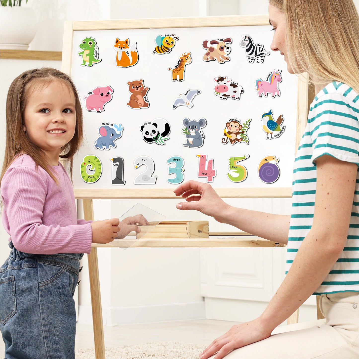 Magnetic Learning Fun for Little Explorers /  Ocean World (2–3 Years)_