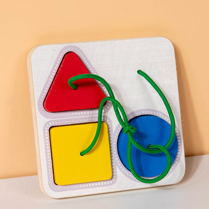 Montessori Wooden Magnets for Cognitive Learning