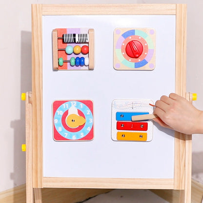 Montessori Wooden Magnets for Cognitive Learning