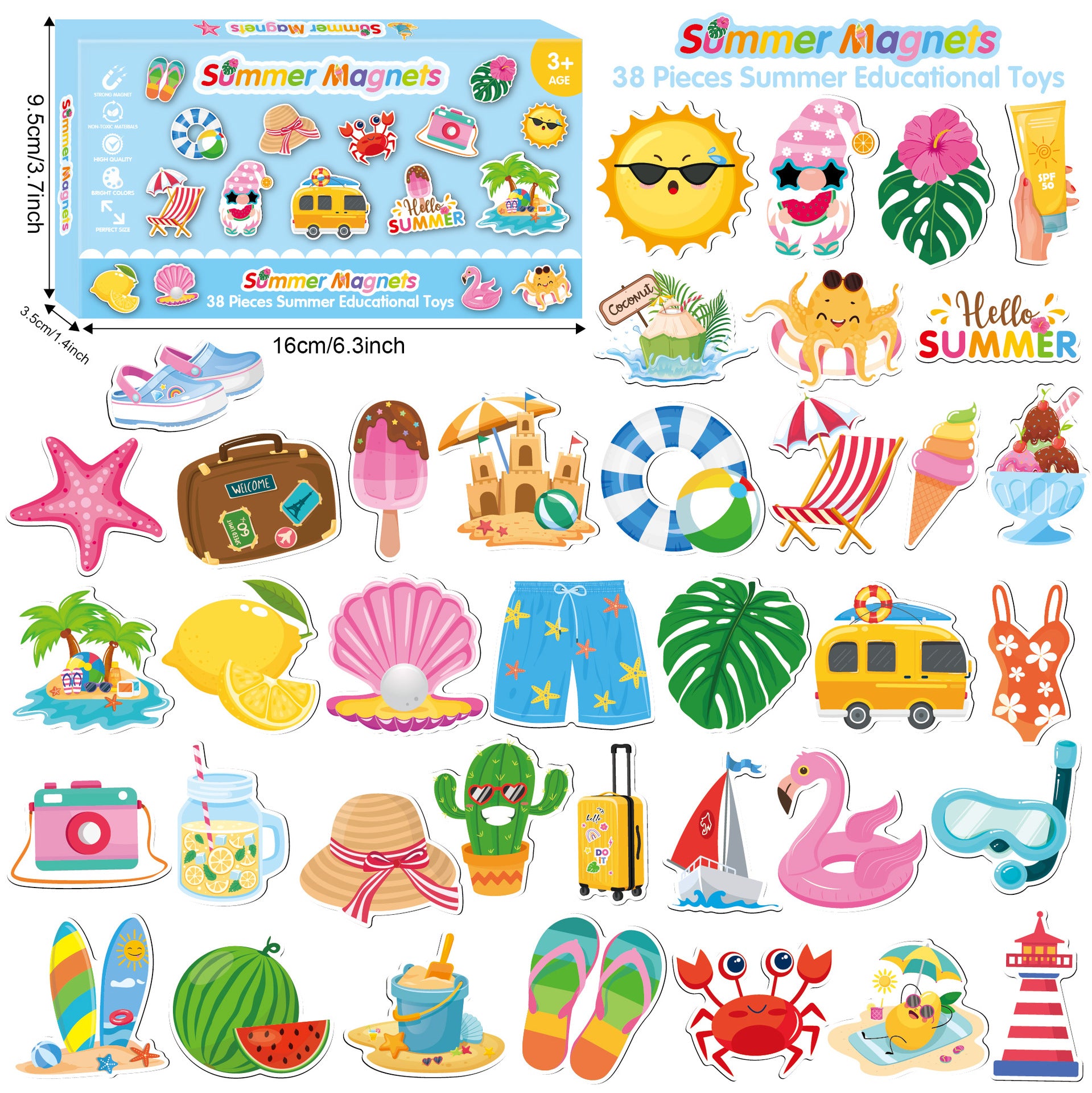 Summer Fun (38 pcs)